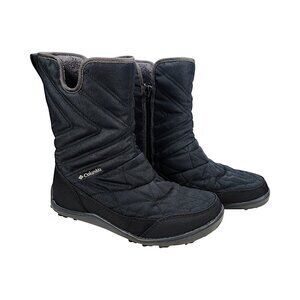 Columbia Minx III Omni Heat Black Size 7 Women's Boots Waterproof